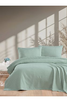 روتختی دونفره سبز پنبه ای BED LİNE - کد 947567461