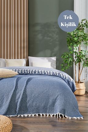 پیکه و ست پیکه تکنفره آبی پنبه ای Casnack - کد 947688934