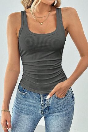 بلوز طوسی زنانه ساده Lenezza - کد 947687169