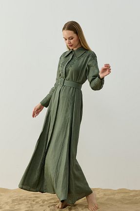 لباس خاکی زنانه بافتنی Hilay - کد 947959705