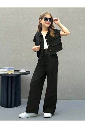 ست بالاتنه و پائین تنه رنگی بچه گانه بافتنی KOKOŞ BEBEK - کد 948001140