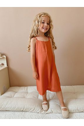 لباس نارنجی بچه گانه بافتنی YİGİT BUTİK - کد 948026957