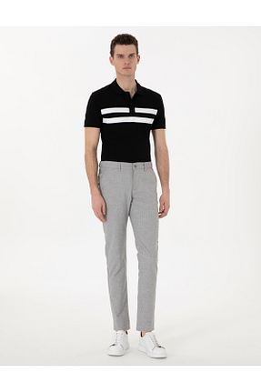 شلوار طوسی مردانه بافتنی Pierre Cardin - کد 947780404