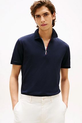 تیشرت رنگی مردانه یقه پولو Tommy Hilfiger - کد 948011752