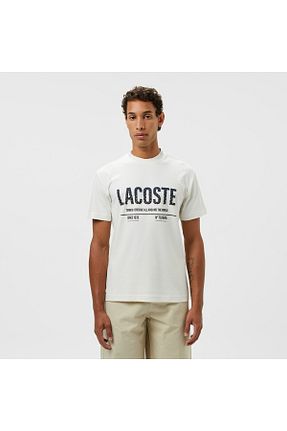 تیشرت سفید مردانه رگولار Lacoste - کد 948004311