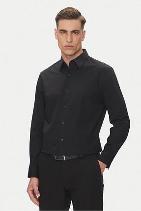 پیراهن رنگی مردانه یقه ایستاده Calvin Klein - کد 948014308