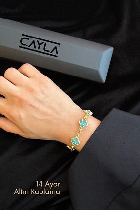 دستبند جواهر آبی زنانه زیرکن Çayla - کد 948109931
