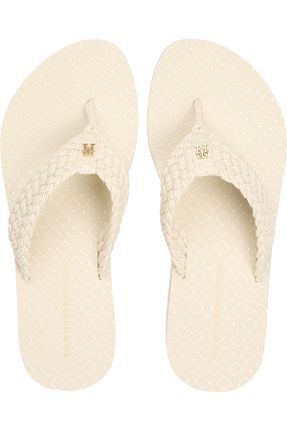 صندل بژ زنانه پاشنه تخت Tommy Hilfiger - کد 948374199