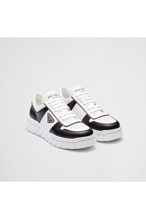 کفش اسنیکر سفید مردانه چرم اصل Prada Sport - کد 948367558