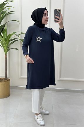 تونیک حجاب رنگی زنانه پنبه پلی استر KADO - کد 948744557