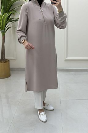تونیک حجاب رنگی زنانه پنبه پلی استر KADO - کد 948744562