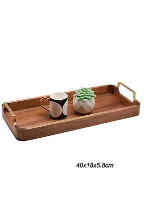 سینی قهوه ای چوب SepetçiBaba - کد 948503999