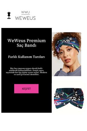 تاج رنگی زنانه Weweus - کد 948499361