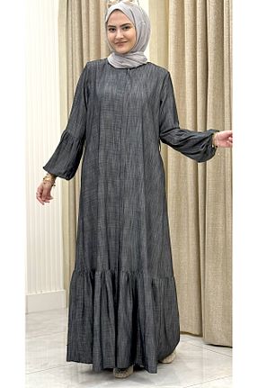 کلاه و ابایا مشکی زنانه جین ESRANUR - کد 948534498