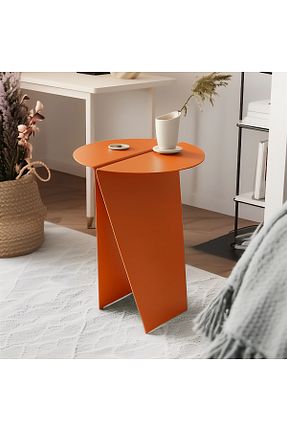میز عسلی نارنجی فلزی VoomeDesign - کد 948598189