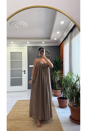 لباس سفید زنانه بند دار SEVİNÇ GÜNGÖR - کد 948731991