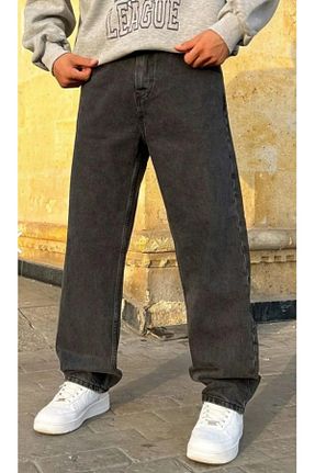 شلوار جین طوسی مردانه پاچه گشاد vesto wear - کد 948736422