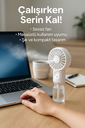 پنکه سفید Mini Fan Teknodrone - کد 948852164