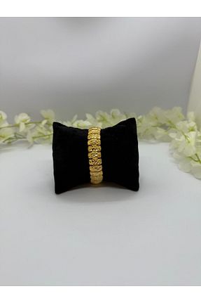 دستبند جواهر زرد زنانه روکش طلا Constanza Exclusive - کد 949286592