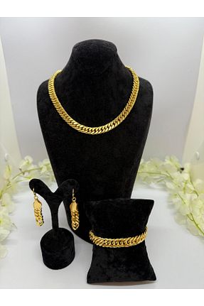 ست جواهر زرد زنانه 3 تایی Constanza Exclusive - کد 949035017