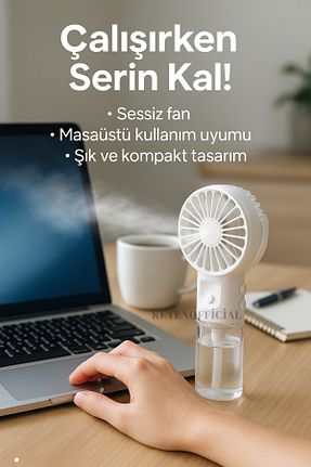 پنکه سفید Mini Fan KETENOFFİCİAL - کد 949048475
