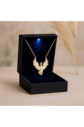 گردنبند نقره رنگی زنانه 925 عیار Indigo Takı - کد 949289077
