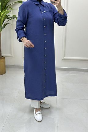 تونیک حجاب رنگی زنانه پنبه پلی استر Armine - کد 950076600