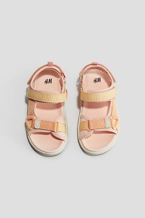 صندل صورتی بچه گانه پارچه ای H&M - کد 949433265