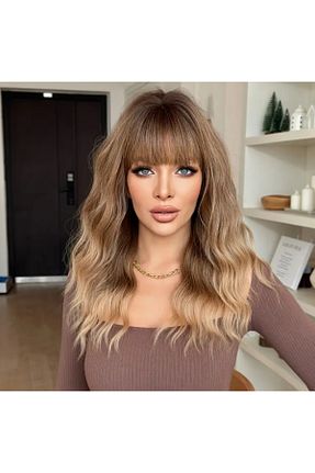 کلاه گیس بژ favorim peruk - کد 949510333