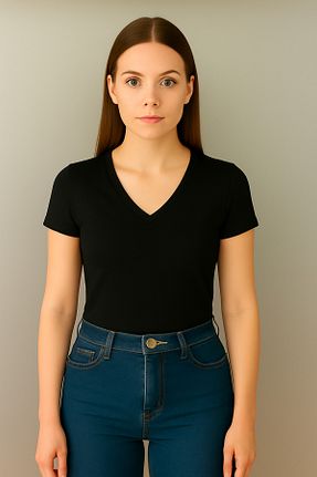 بادی مشکی زنانه یقه هفت ingegno - کد 949593470