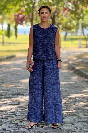 ست بالاتنه و پائین تنه رنگی زنانه بافتنی Nevin Kaya Moda - کد 949625184