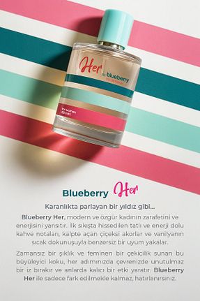 ادکلن سفید زنانه Blueberry - کد 32883832