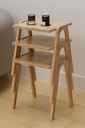 زیگون قهوه ای MDF Monte Sehpa - کد 924368589
