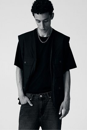شلوار جین آبی مردانه پاچه لوله تفنگی H&M - کد 857900829