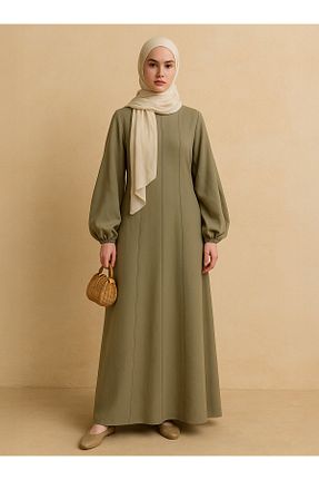 لباس حجاب خاکی زنانه رگولار Benin - کد 926317266