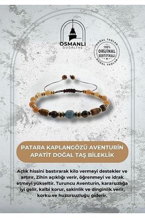 دستبند جواهر رنگی زنانه سنگ طبیعی OSMANLI DOĞAL TAŞ - کد 661695200