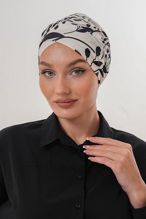 کلاه شنای حجاب بژ زنانه MAG FASHİON - کد 946736071
