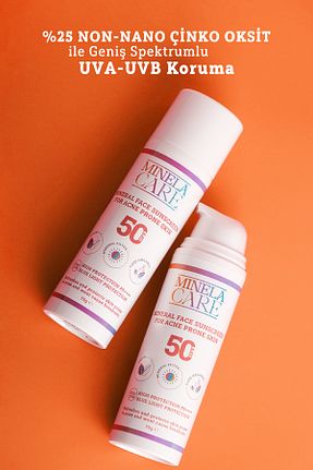 کرم ضد آفتاب صورت SPF 50 + Minelacare - کد 891713645