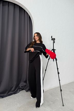 ست کرمکن اسپرت مشکی زنانه پنبه پلی استر Bliss - کد 920946721
