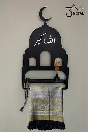 چوب لباسی مشکی فلزی 3art Metal - کد 903021953