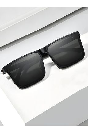 عینک آفتابی مشکی زنانه UV400 Eyesofia - کد 829369247