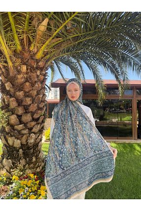 شال سبز زنانه MODA - کد 898624560