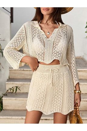 ست بالاتنه و پائین تنه زنانه تریکو hidafashion - کد 931452630