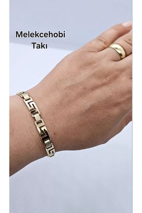 دستبند استیل (فولاد) طلائی زنانه استیل (فولاد) XUPING JEWELRY - کد 853477360