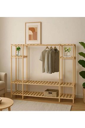 کمد و کمد لباس بژ Açık Gardırop uznticaret - کد 927803228
