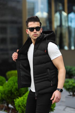 جلیقه مشکی مردانه رگولار Boymen - کد 470217736