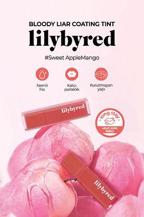 رژ لب نارنجی Parlak lilybyred - کد 815426010