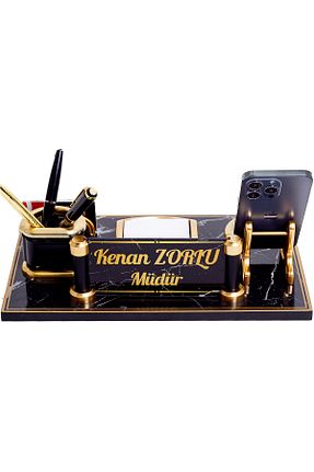 نظم دهنده رو میزی مشکی isimliksepeti - کد 803445136