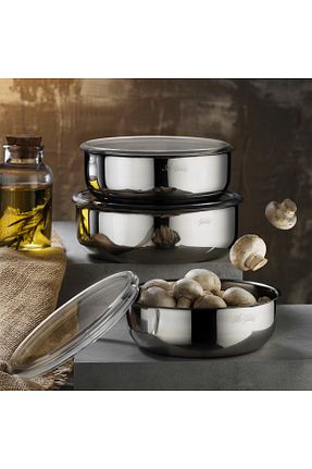 ظرف نگهداری رنگی استیل ضد زنگ Aryıldız - کد 817682855