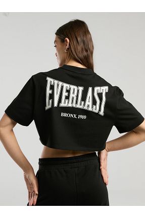 تیشرت اسپرت مشکی زنانه Relaxed Everlast - کد 926566932